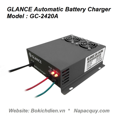 Nạp ắc quy ô tô và máy phát điện 24v Glance GC-2420A